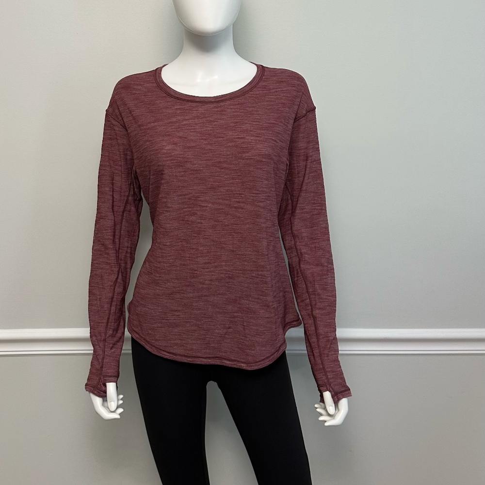 Lululemon Heathered long sleeve top